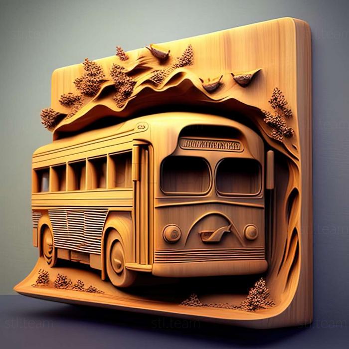 3D модель Игра Симулятор автобуса 16 (STL)